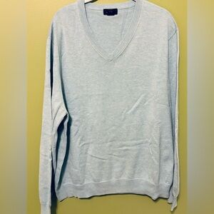 Brooks Brothers Supima Cotton Sweater Light Blue
